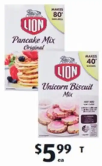 ALDI Lion Bulk Baking Mix 1kg/1.4kg offer