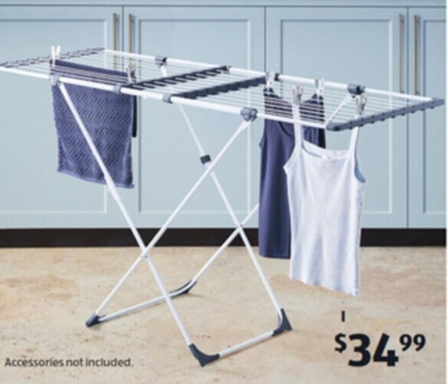 Expandable Clothes Airer offer at ALDI