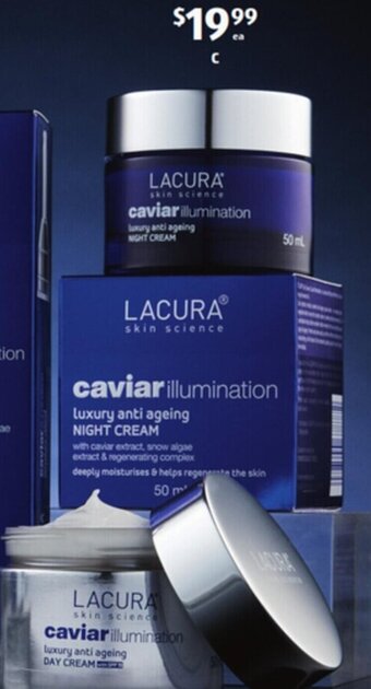 ALDI Caviar Illumination Day or Night Cream 50ml offer