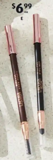 ALDI Lacura Minerals Eyeliner or Brow Pencil 0.8g offer