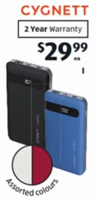 ALDI Cygnett 10,000 mAh Charge Up Advance Powerbank offer