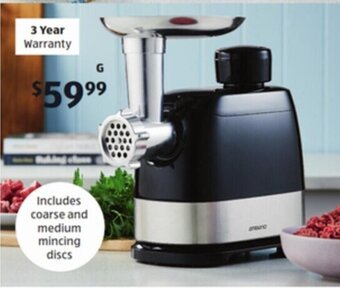 ALDI Meat Grinder offer