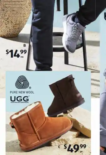 ALDI Ugg Men's Slipper Boots offer