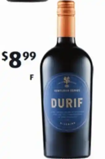 ALDI Venturer Series Durif 2021750ml offer