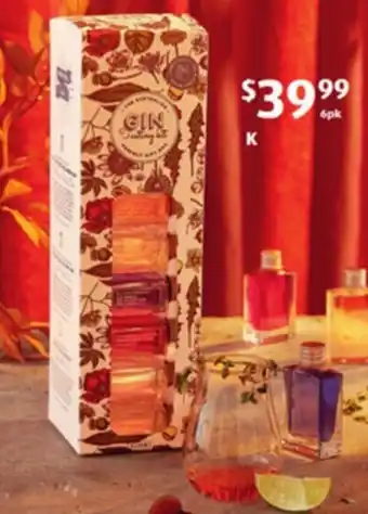 ALDI Aussie Craft Gin Tasting Pack 6x30ml offer