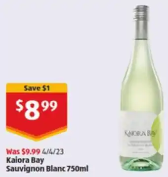 ALDI Kaiora Bay Sauvignon Blanc 750ml offer