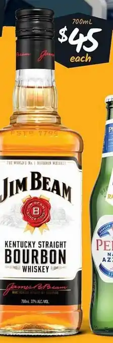 Cellarbrations Jim beam kentucky straight bourbon whiskey offer