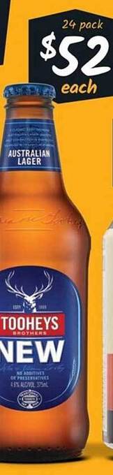 Cellarbrations Tooheys offer