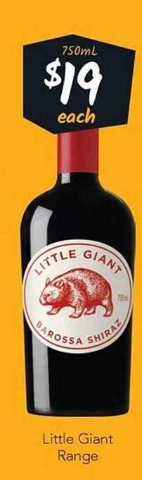 Cellarbrations Little giant range offer