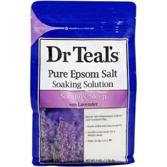 BIG W Dr teal's pure epsom salt soaking solution 1.36kg - soothe & sleep offer