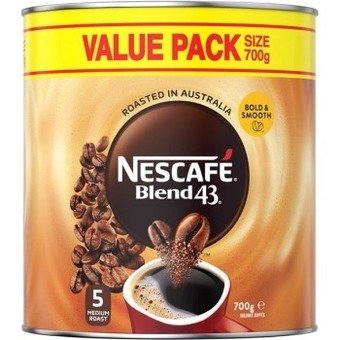BIG W Nescafé blend 43 700g offer