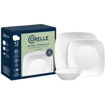 Corelle 12-piece dinner set