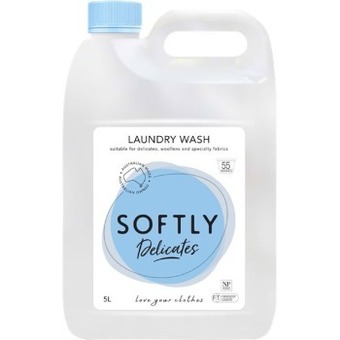 Softly premium laundry liquid 5-litre - delicates & woollens