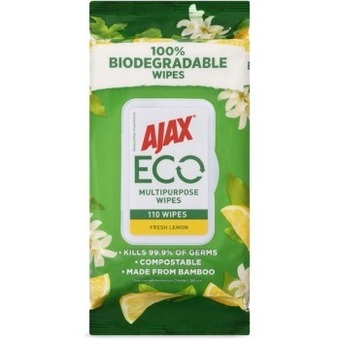 BIG W Ajax 110-pack eco multipurpose cleaning wipes^ offer