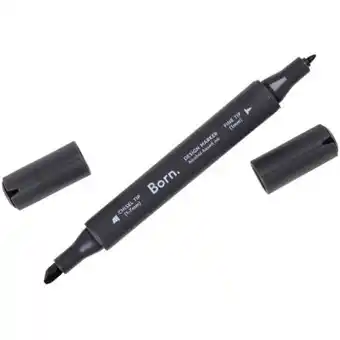 Officeworks Born dual-tip professional design markers offer