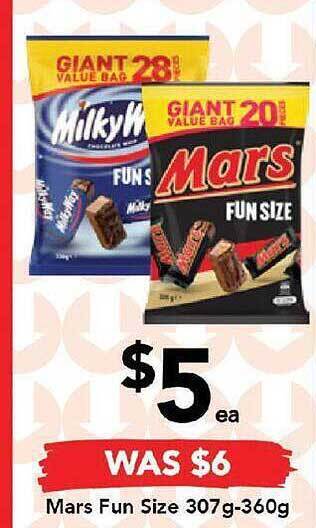 Drakes Mars fun size offer