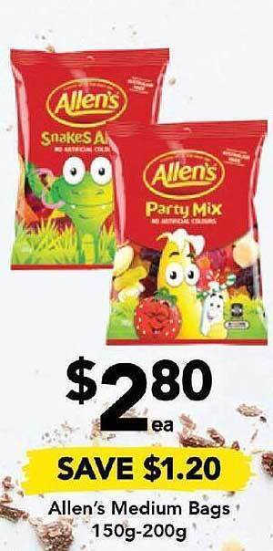 Drakes Allen's medium bags offer