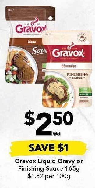 Drakes Gravox liquid gravy or finishing sauce offer