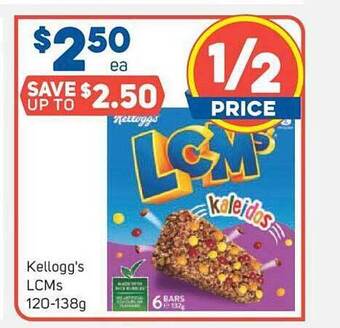 Foodland Kellogg's lcms offer