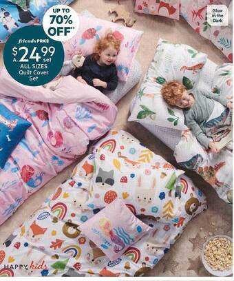 Harris Scarfe Quilt cover set offer