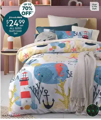 Harris Scarfe Quilt cover set offer