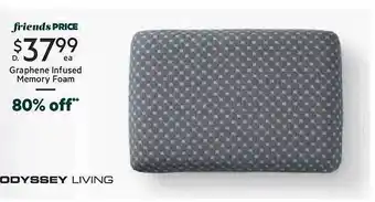 Harris Scarfe Graphene infused memory foam odyssey living offer