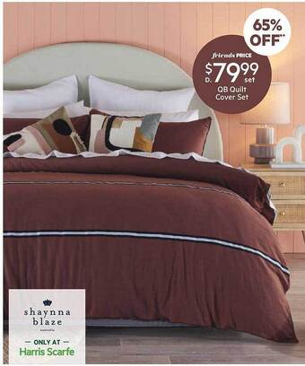 Harris Scarfe Qb quilt cover set offer