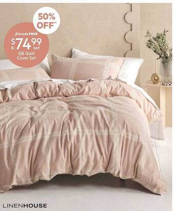 Harris Scarfe Qb quilt cover set offer