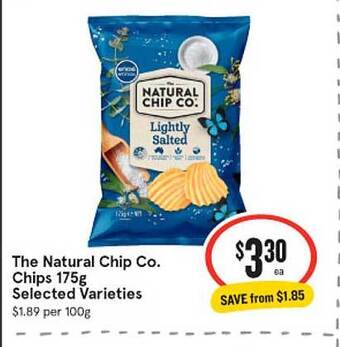 IGA The natural chip co. chips offer
