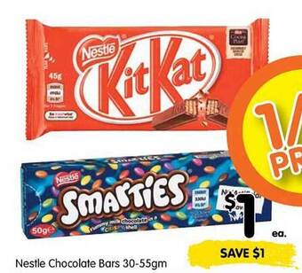 Spar Nestle chocolate bars offer