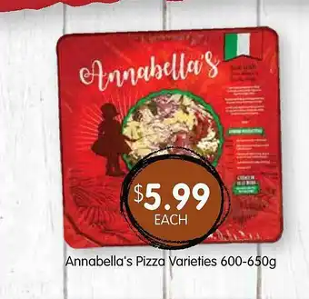 Spudshed Annabella's pizza offer