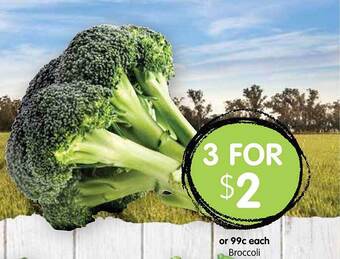 Spudshed Broccoli offer