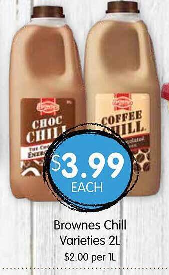 Spudshed Brownes chill varieties offer