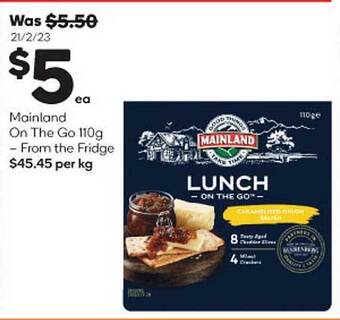 Woolworths Mainland on the go offer