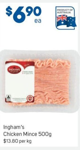 Foodland Ingham's Chicken Mince 500g offer