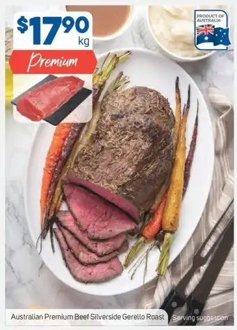 Foodland Australian Premium Beef Silverside Gerello Roast offer