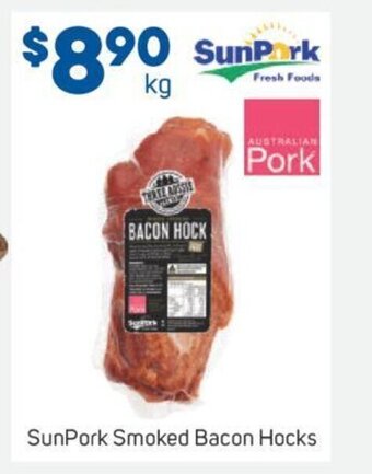 Foodland SunPork Smoked Bacon Hocks offer