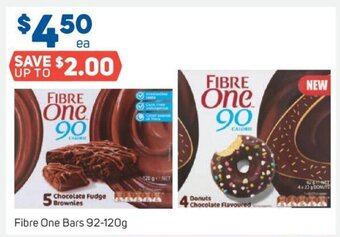Foodland Fibre One Bars 92-120g offer