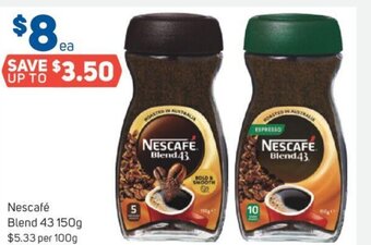 Foodland Nescafé Blend 43 150g offer