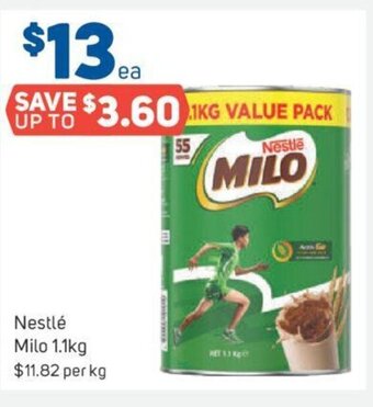 Foodland Nestlé Milo 1.1kg offer