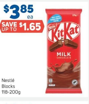 Foodland Nestlé Blocks 118-200g offer