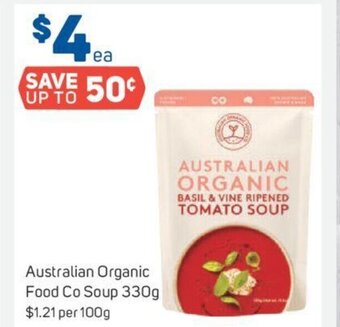Foodland Australian Organic Food Co Soup 330g offer