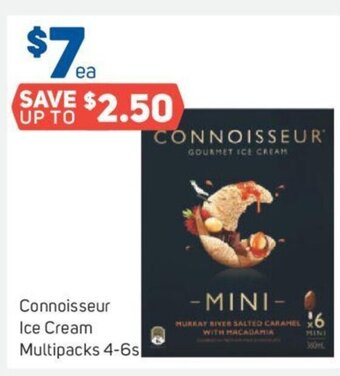 Foodland Connoisseur Ice Cream Multipacks 4-6s offer