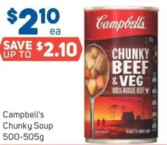 Foodland Campbell's Chunky Soap 500-505g offer