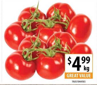 Supabarn Truss tomatoes offer