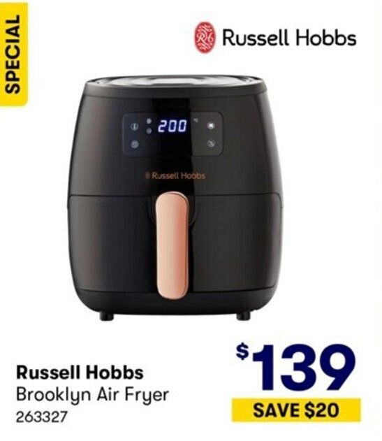 Russell Hobbs Brooklyn Air Fryer offer at Costco