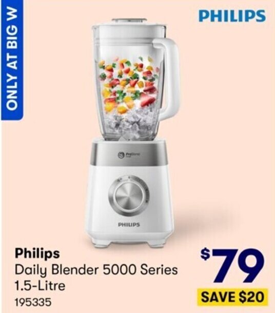 Philips Daily Blender 5000 Series 1.5Litre offer at Costco