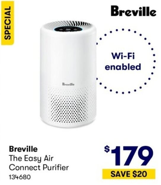 Breville The Easy air Connect Purifier offer at Costco