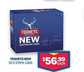 Bottlemart Tooheys new cans offer