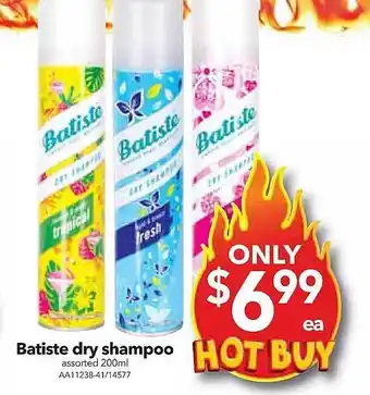 Cheap as Chips Bastide dry shampoo offer